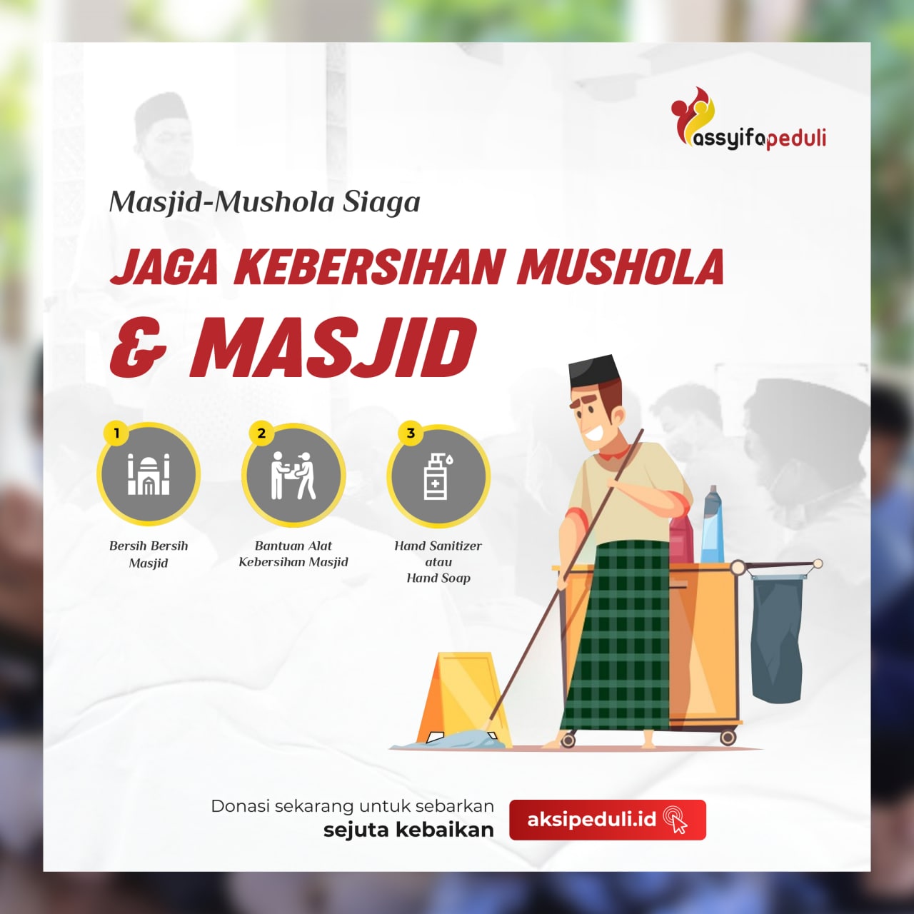 Jaga Kebersihan Masjid Dan Mushola 